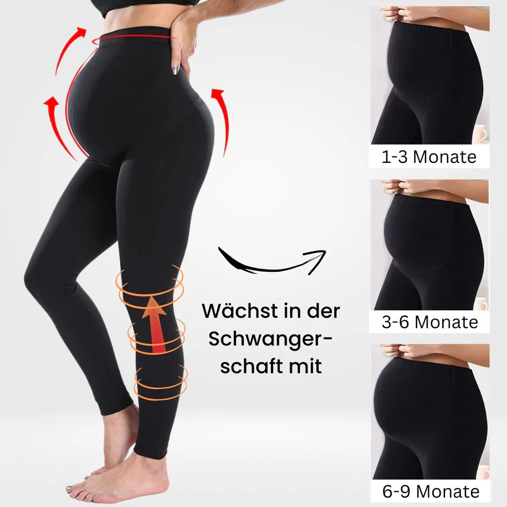 Meevle High-Waist Schwangerschafts Leggings