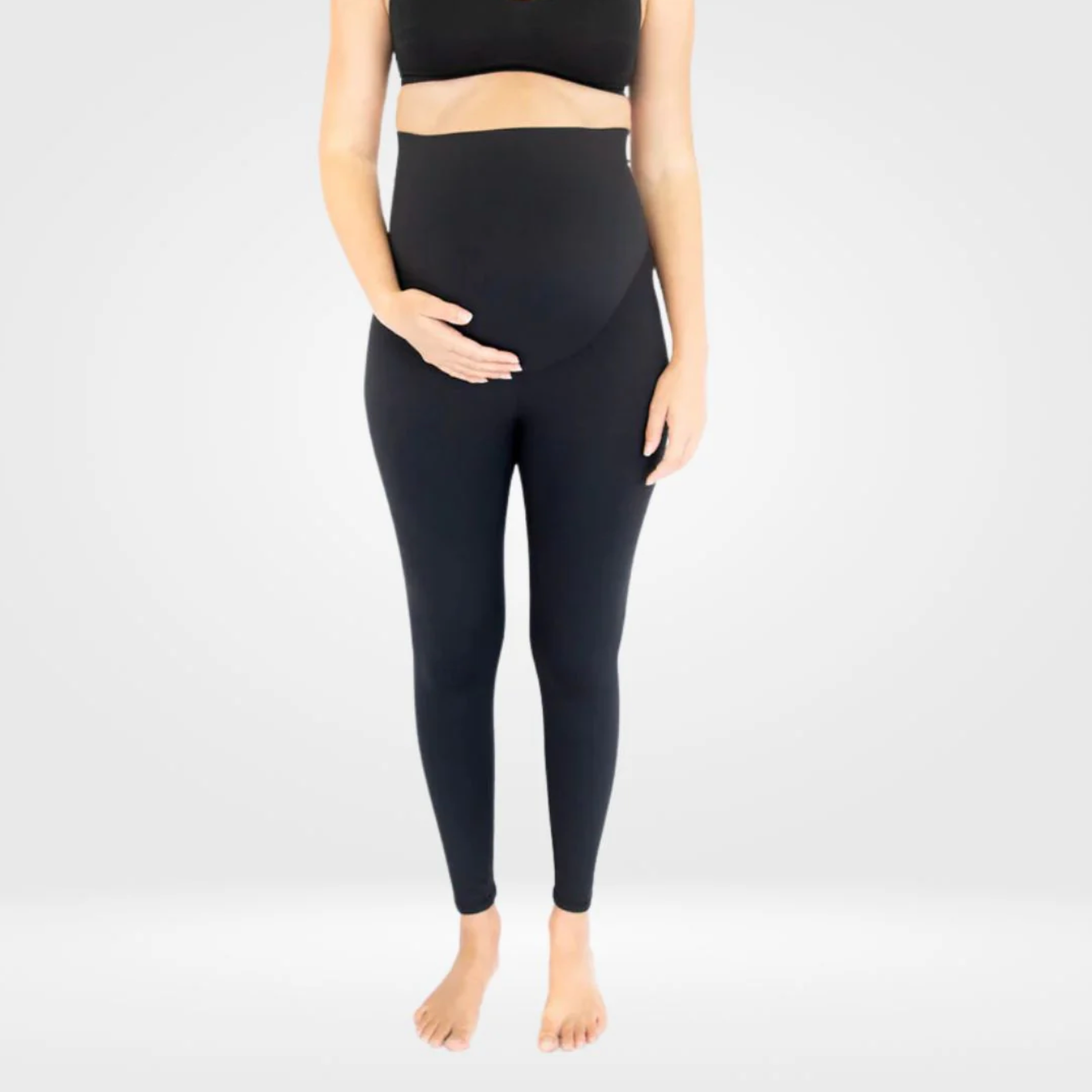 Meevle High-Waist Schwangerschafts Leggings