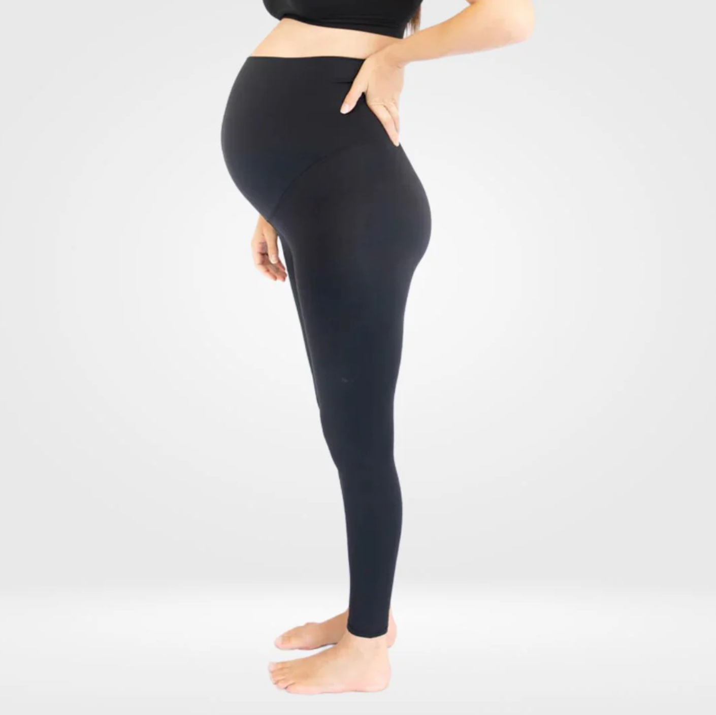 Meevle High-Waist Schwangerschafts Leggings